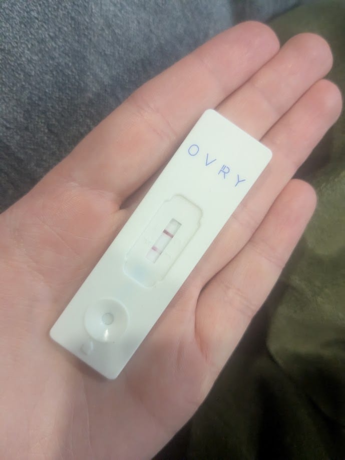Customer photo review of Male Fertility Test