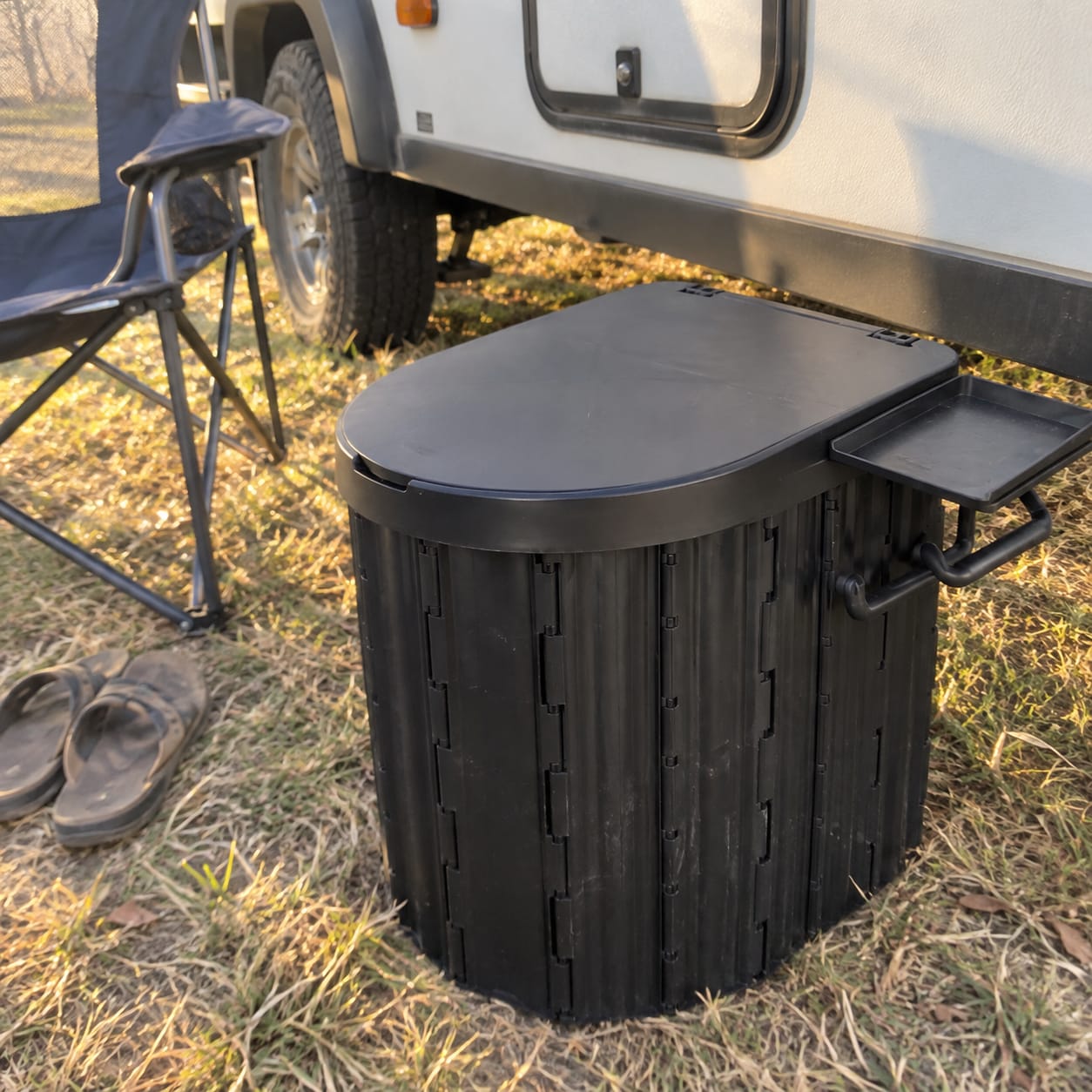 Customer photo review of RutaLibre™ | Inodoro Portátil Plegable