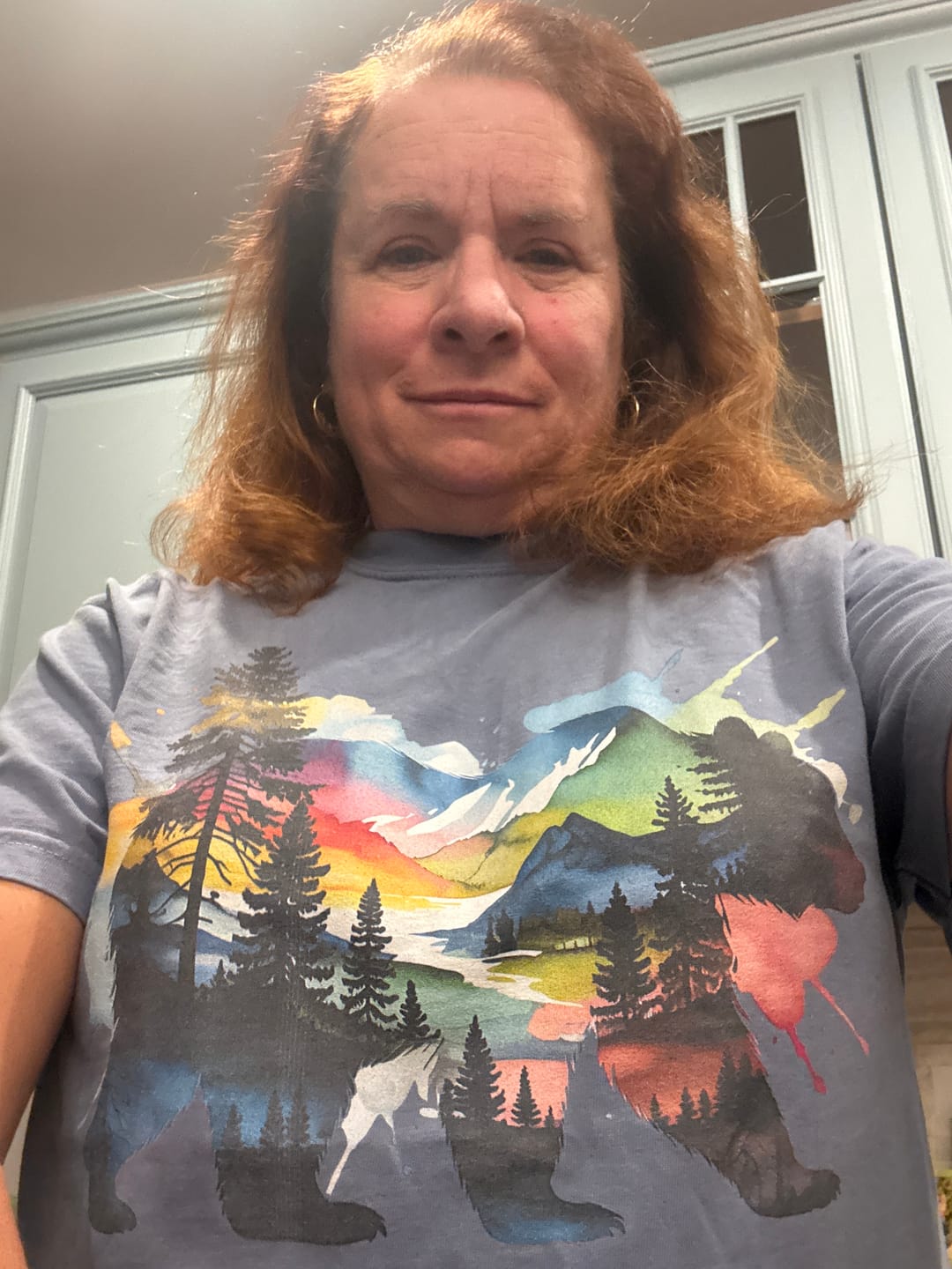 Customer photo review of Mystical Bear Premium Tee