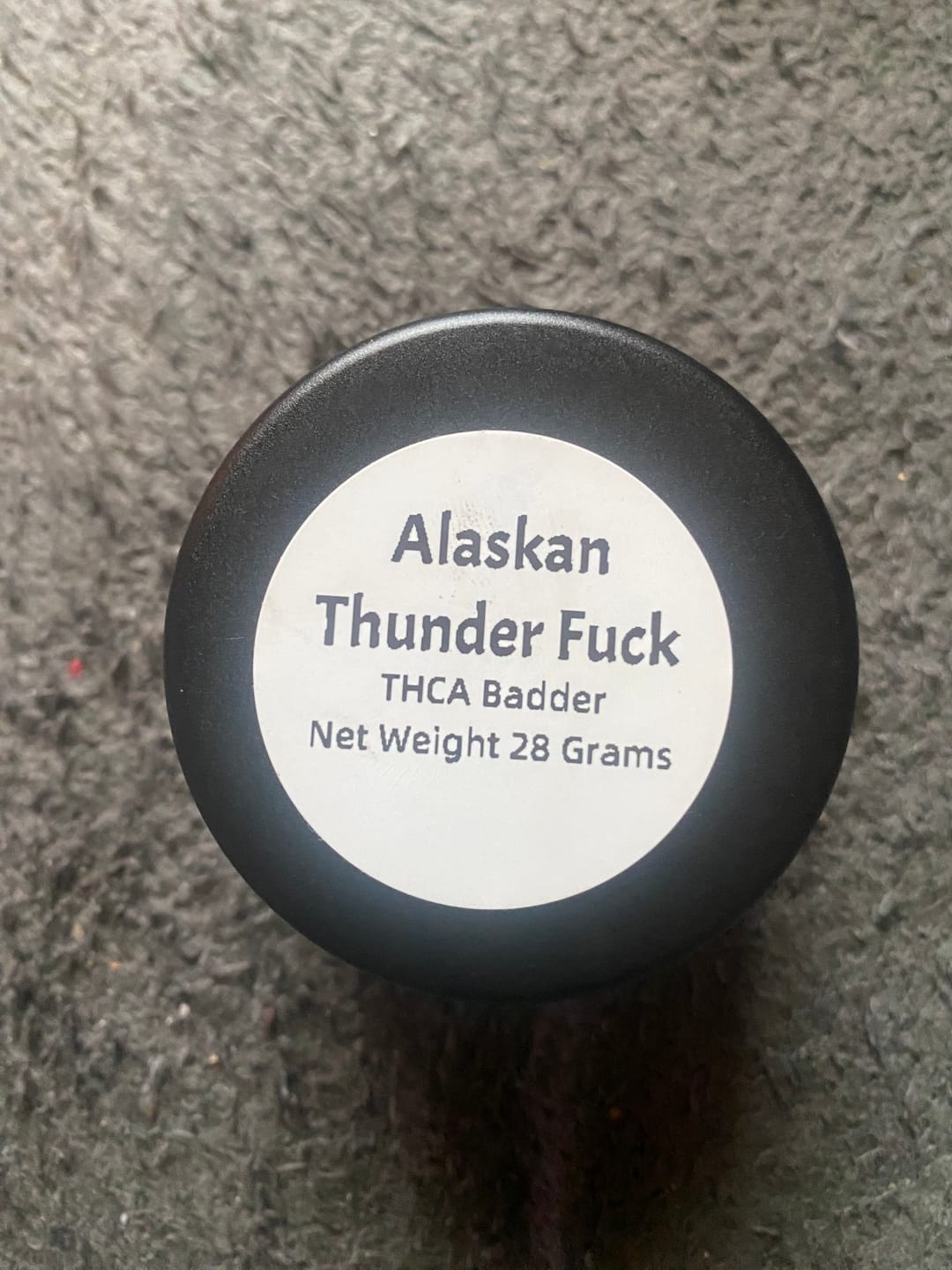 Customer photo review of Alaskan Thunder Fuck | THCA Badder
