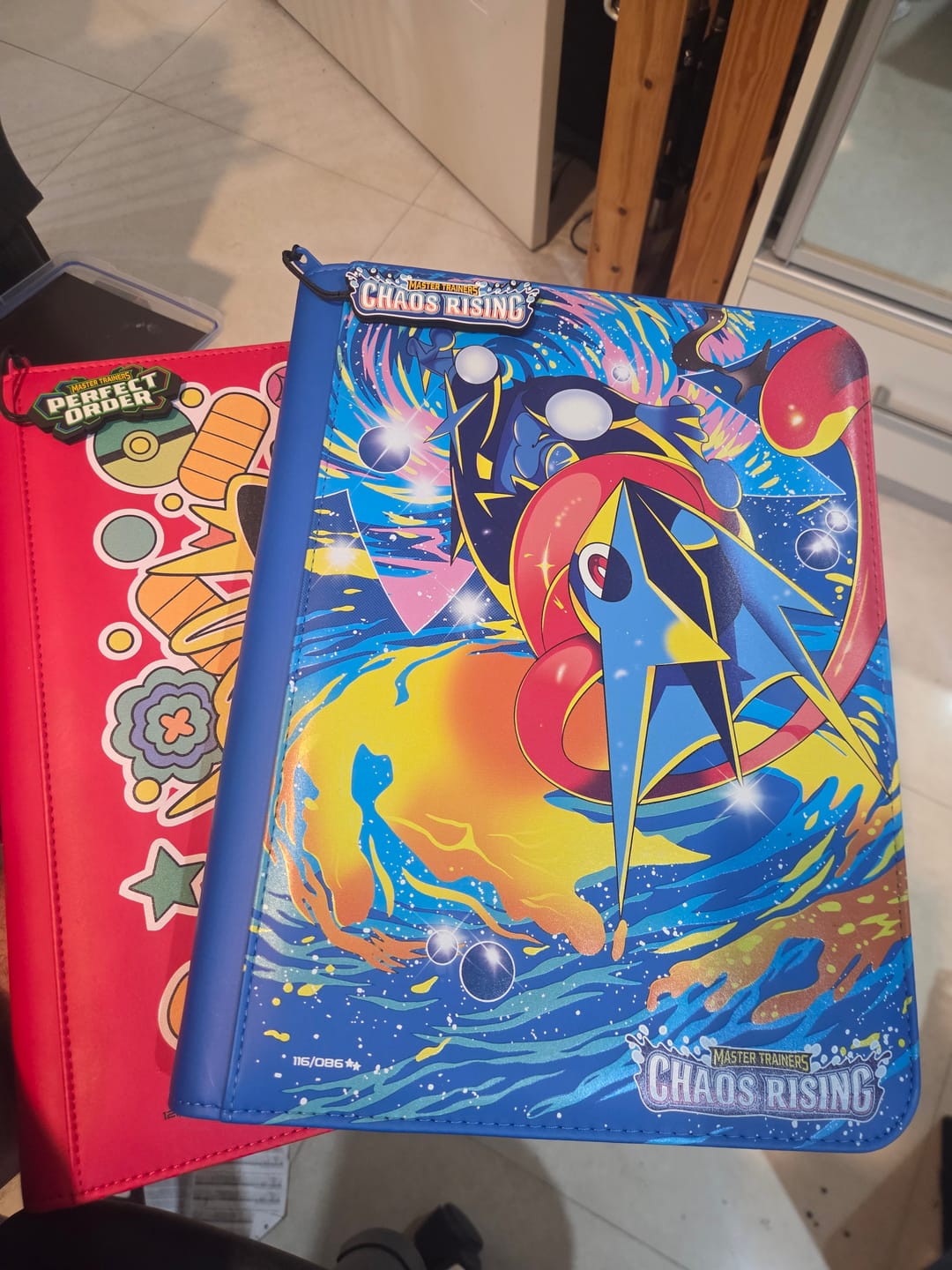 Customer photo review of Chaos Rising Binder Tag [PRE-ORDER]