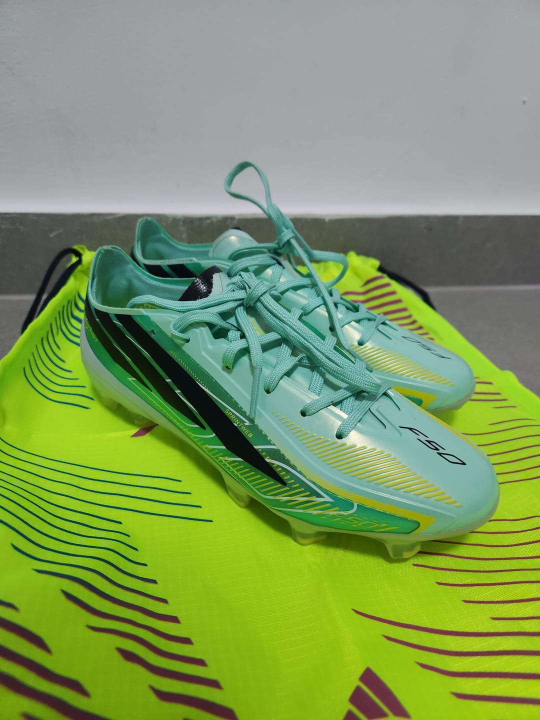 Customer photo review of adidas F50 HyperFast Elite FG Rush