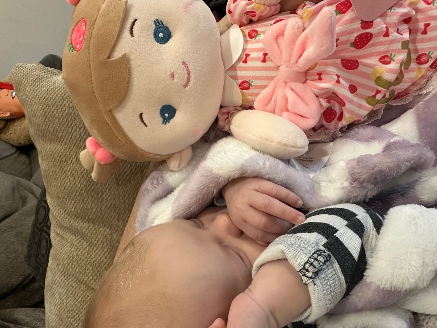 Customer photo review of Personalized Strawberry Girl - Pink