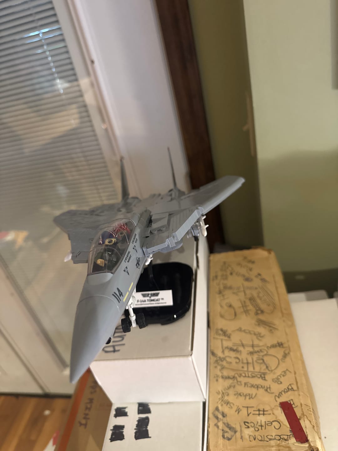 Customer photo review of COBI Top Gun F-14A Tomcat Fighter: Set #5811A