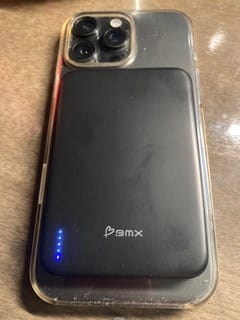 Customer photo review of SolidSafe™ Air 5K Solid-State Qi2 Power Bank w/Titanium Enclosure