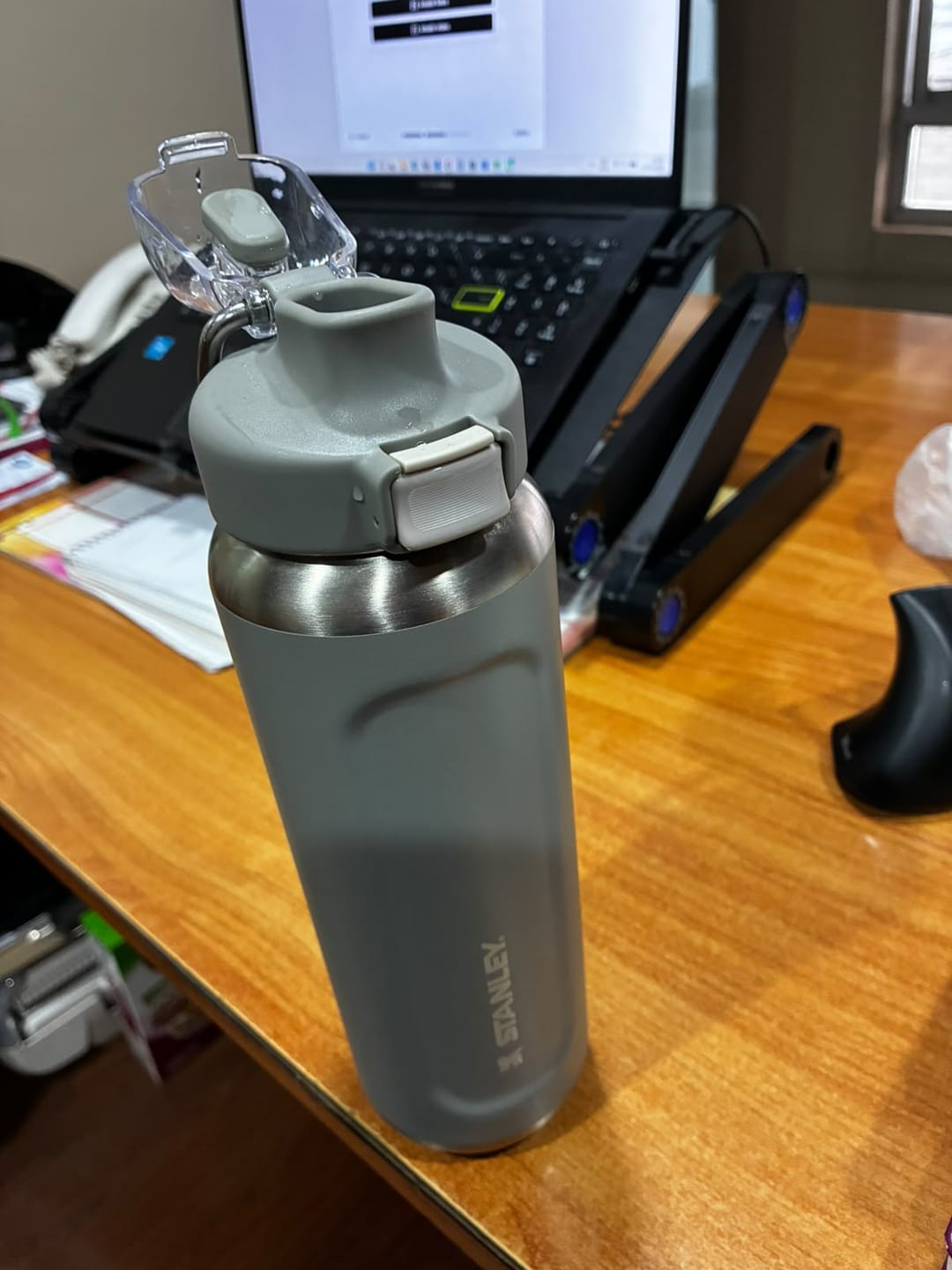 Customer photo review of Botella Wellspring Sage Grey | 710 ml