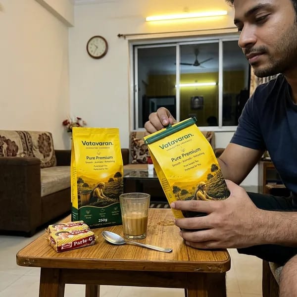 Customer photo review of Pure Premium – Smooth & Aromatic Assam Tea
