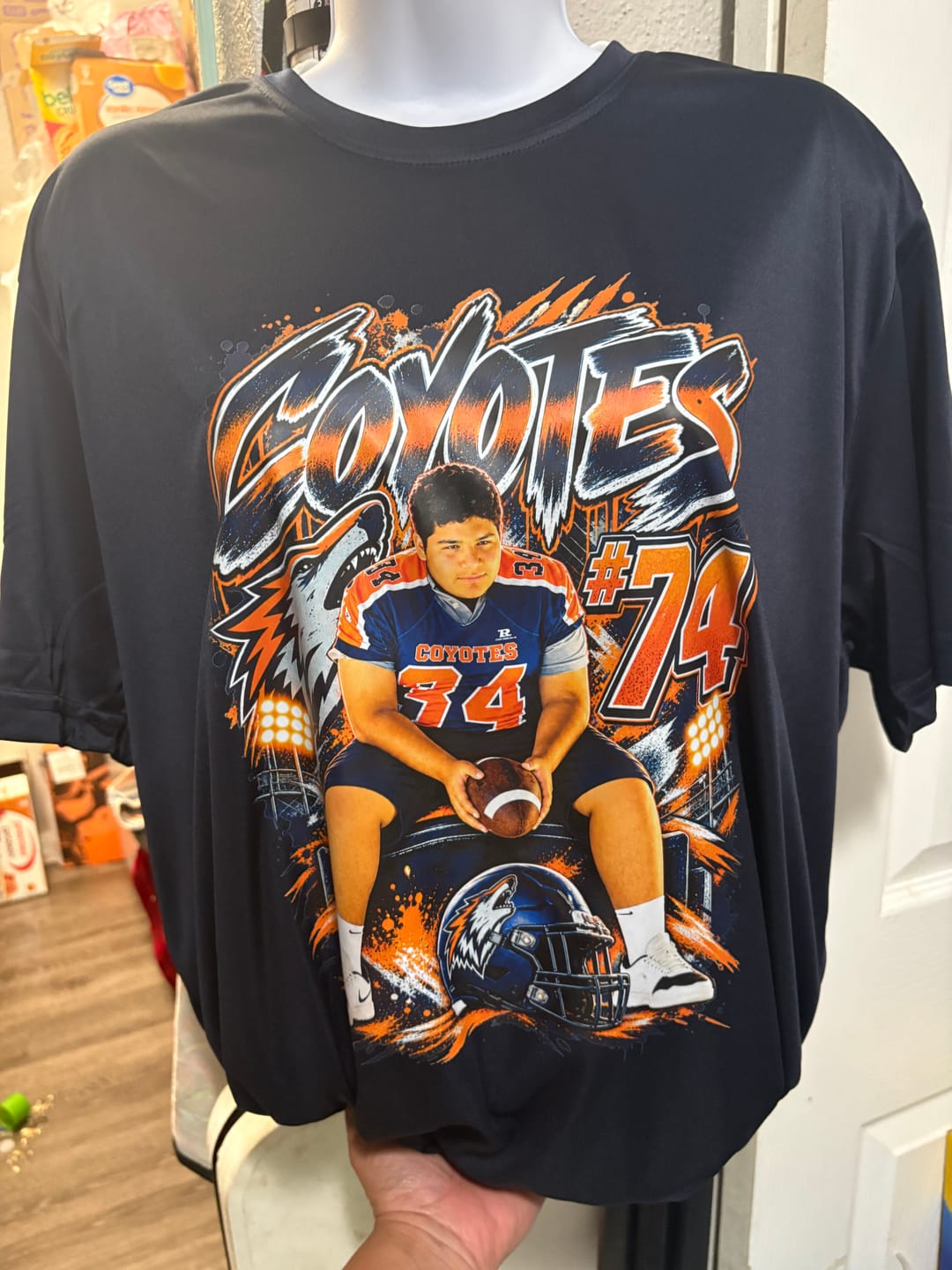 Customer photo review of DTF Gang Sheet Online Builder