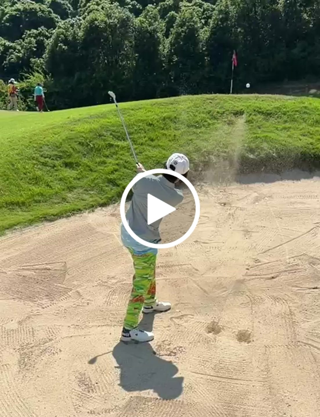 Customer video review of Womens Player Pant - Landscape Links