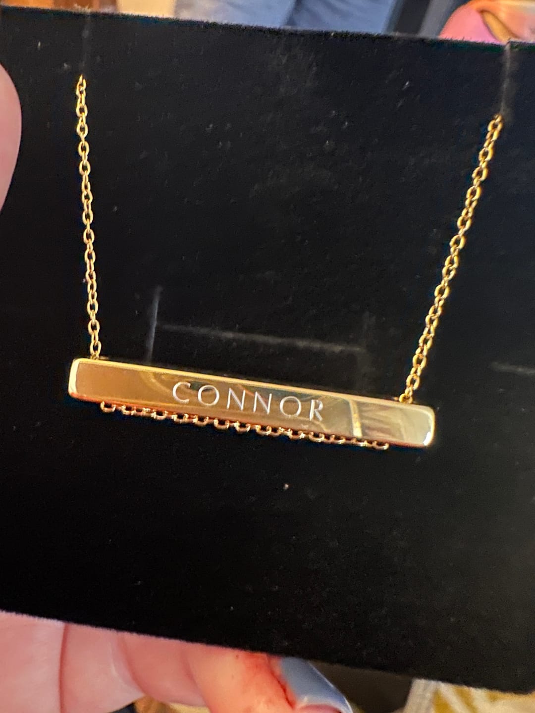Customer photo review of Back Engravement