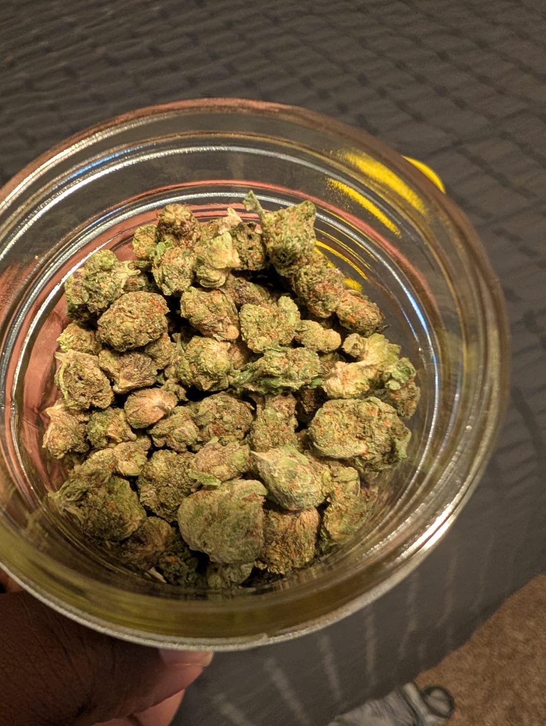 Customer photo review of Red Velvet (Indoor Smalls) - THCA Flower