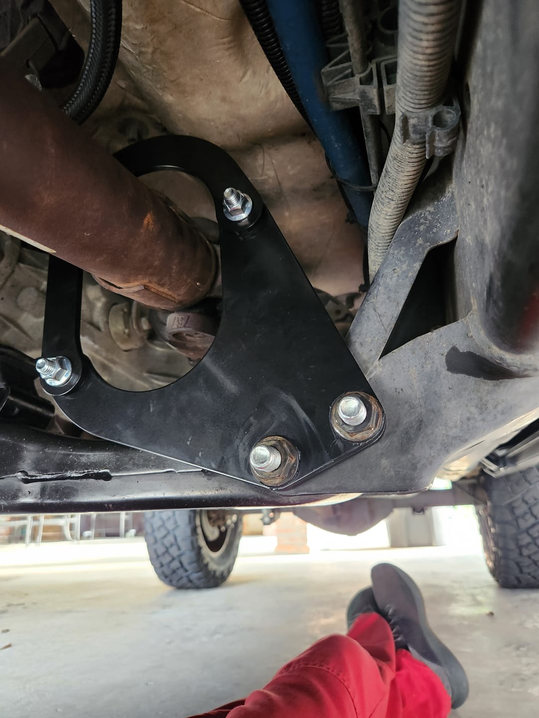 Customer photo review of 2003-2013 Ram 2500, 2003-2012 Ram 3500 Front Driveshaft Loop Kit