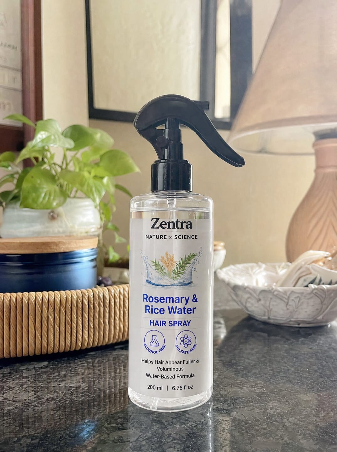 Customer photo review of rosemary & rice water