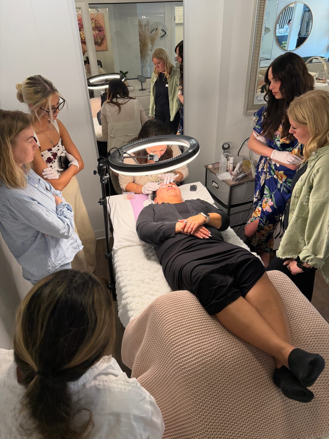 Customer photo review of FREE LASH LIFT TRAINING- CALGARY