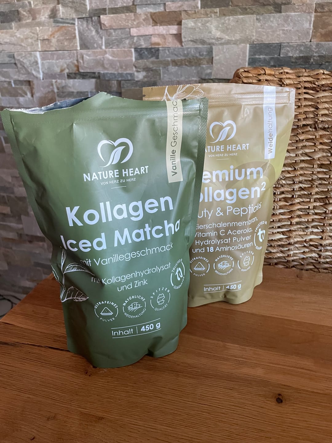 Customer photo review of Kollagen Iced Matcha
