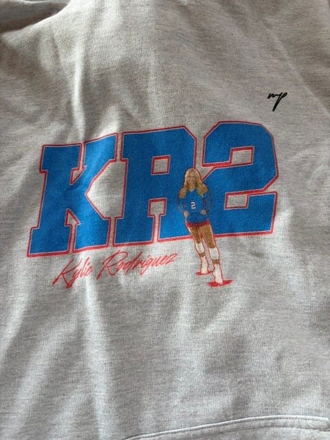 Customer photo review of Kylie Rodriguez Hoodie