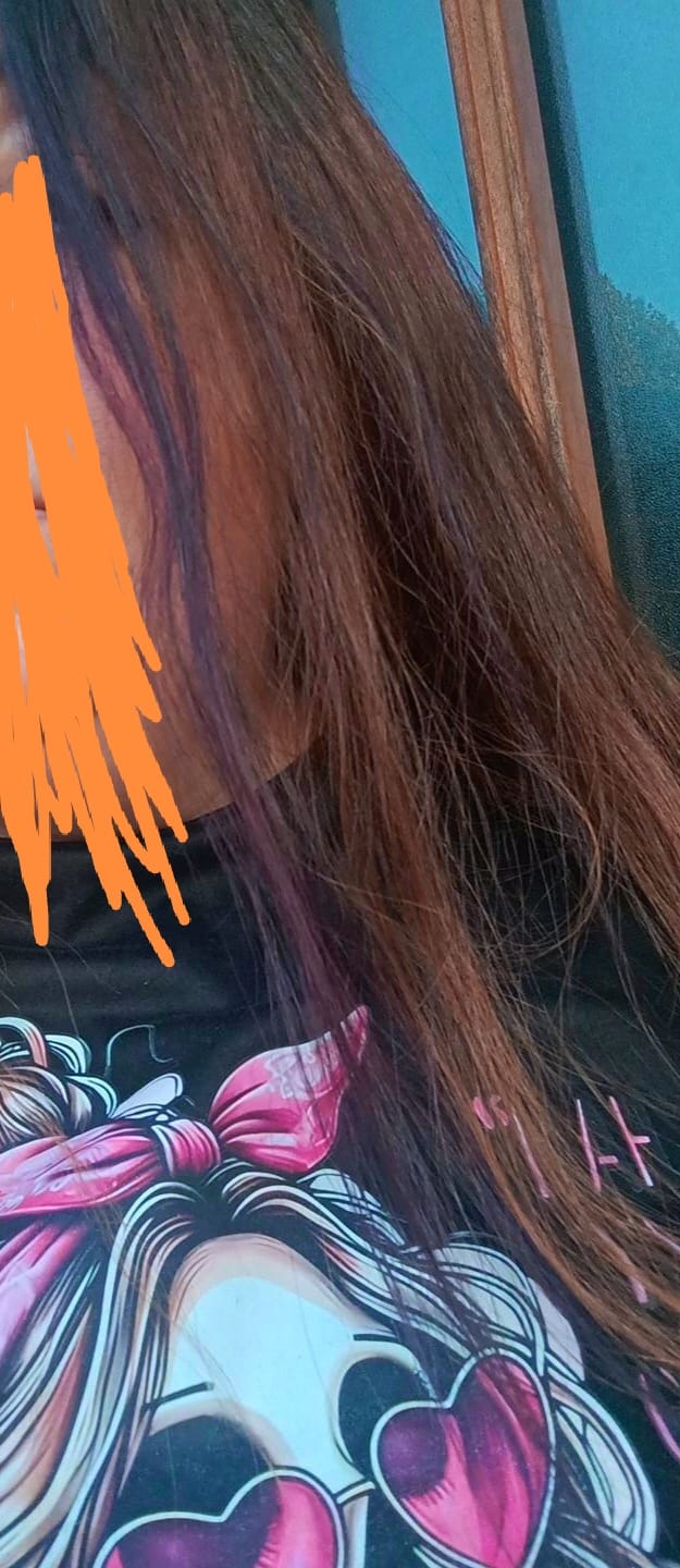 Customer photo review of Mattie Violet Purple - Vegan Semi-Permanent Direct Dye Hair Color Cream 210 ml