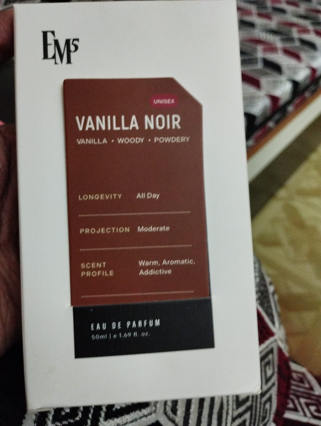Customer photo review of Vanilla Noir | Eau De Parfum