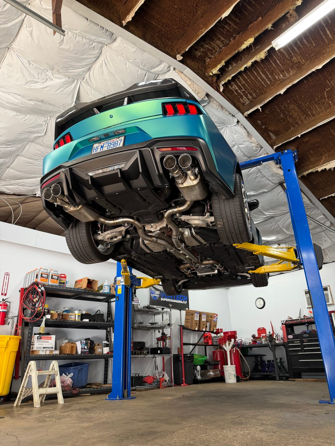 Customer photo review of S650 Ford Mustang GT Valved Cat Back Exhaust