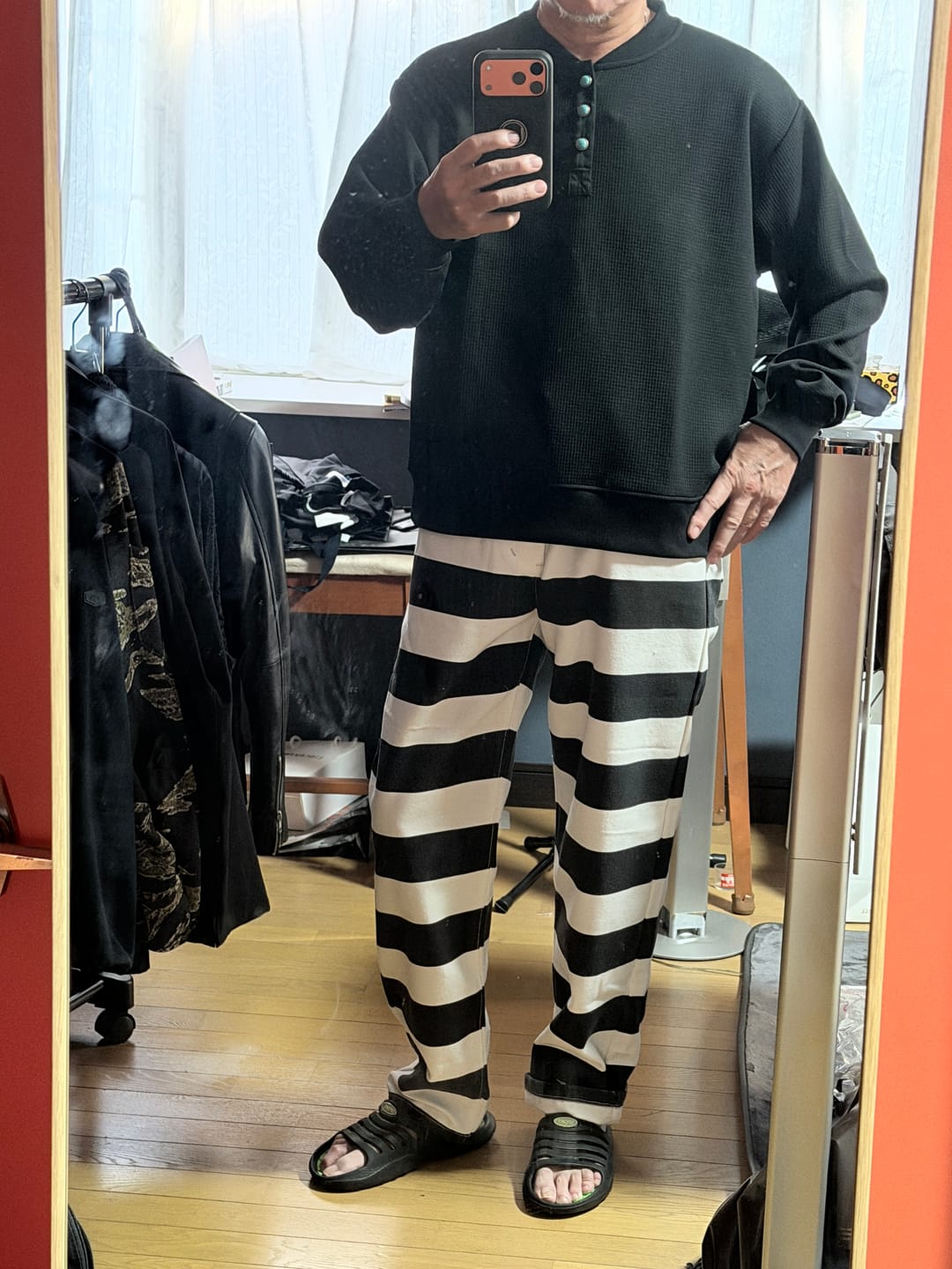Customer photo review of ヘビーウェイト　キャンバスプリズナーパンツ