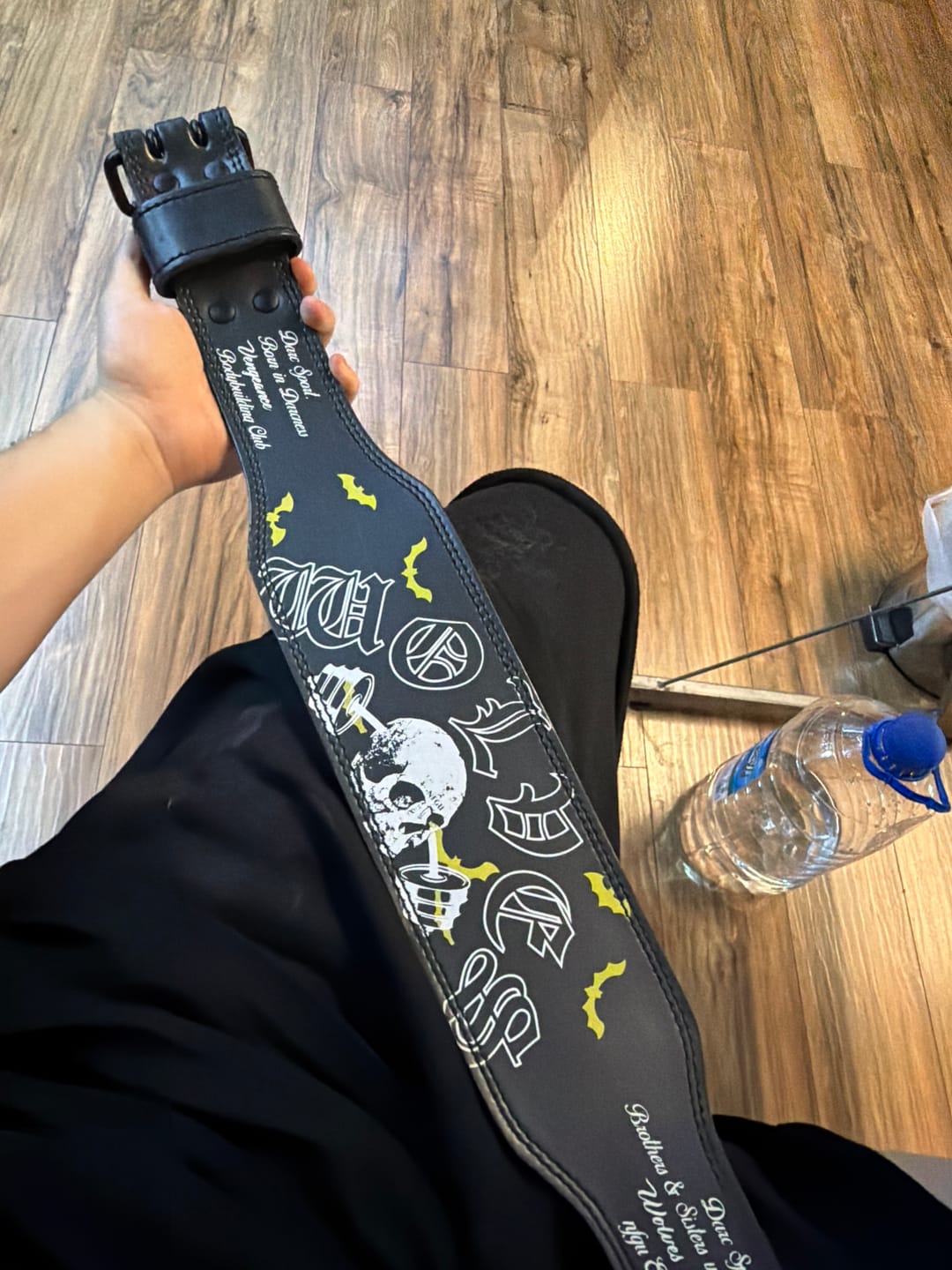 Customer photo review of BORN IN DARCNESS V2 WEIGHT BELT