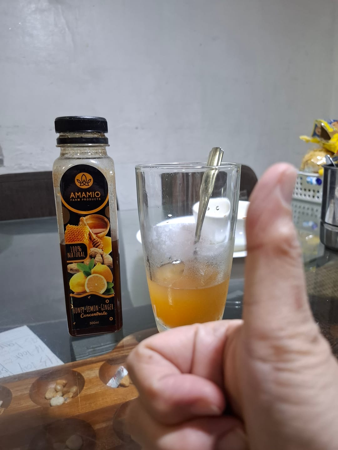Customer photo review of Honey Lemon Ginger 300ml