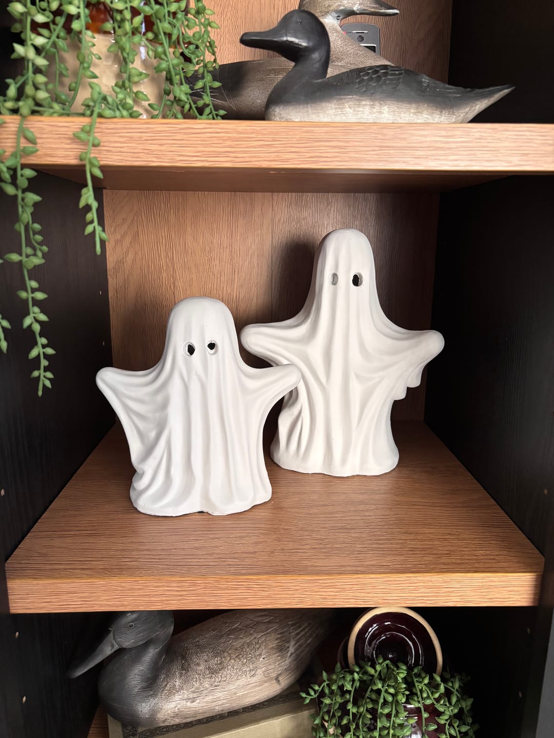 Customer photo review of Handcrafted Terracotta Ghosts
