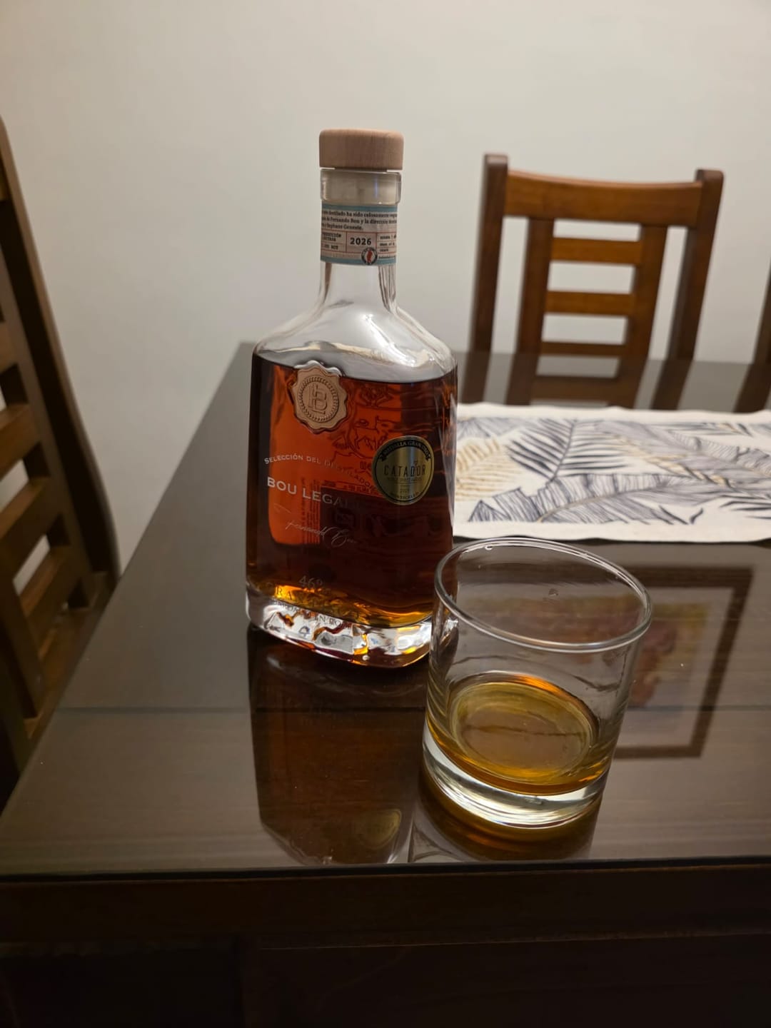 Customer photo review of Gran Pisco Bou Legado Selección del Destilador 46° Premium