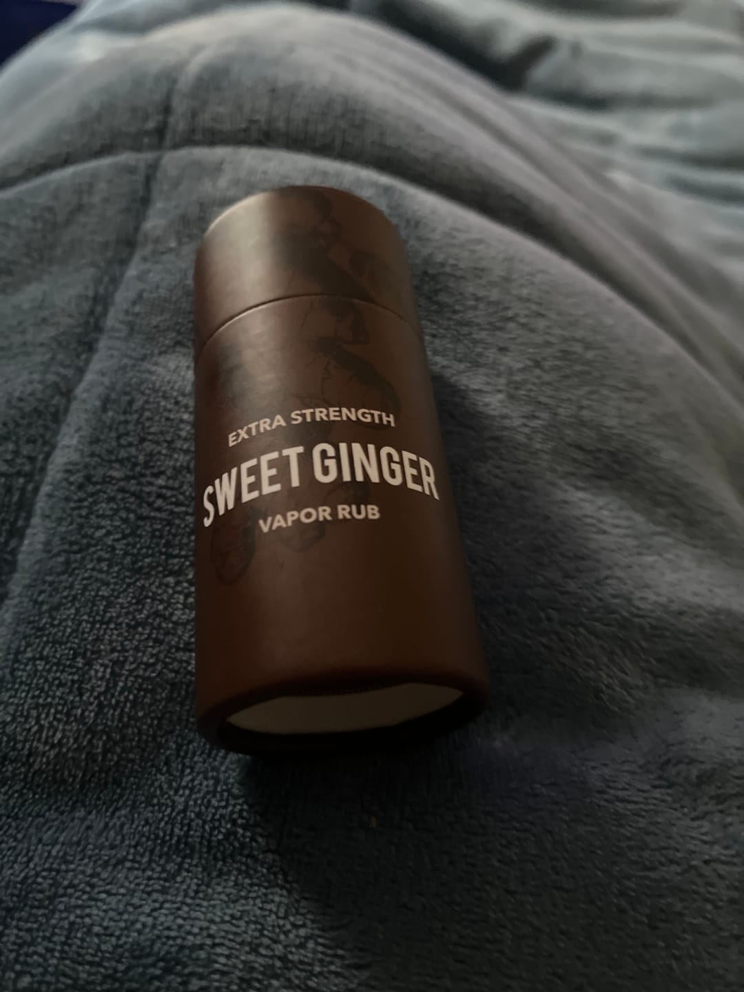 Customer photo review of Extra Strength Sweet Ginger Vapor Rub Stick