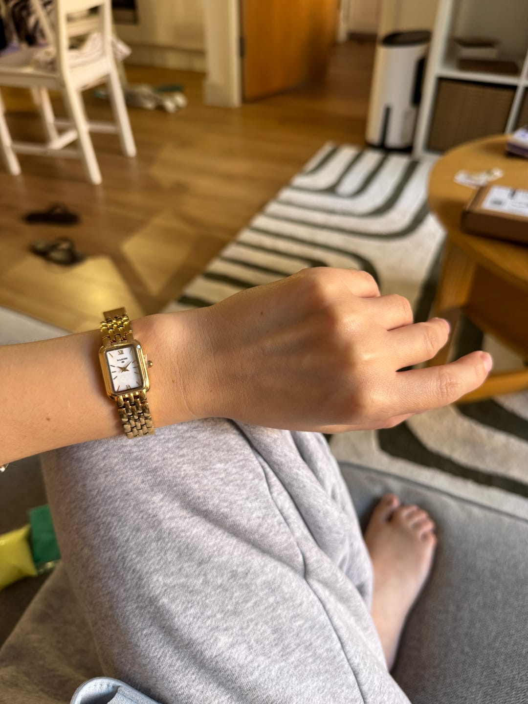 Customer photo review of Classic Gold Linked Watch