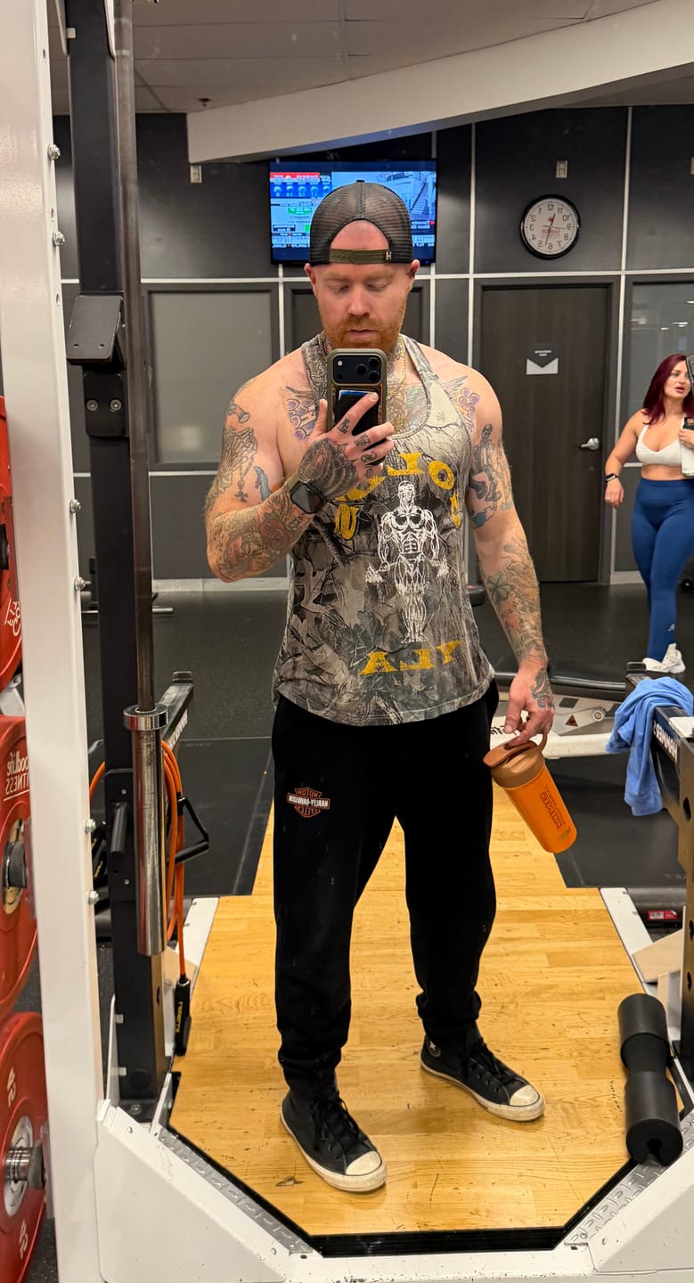Customer photo review of 3003 - Gold's Iron Legacy Icon Stringers