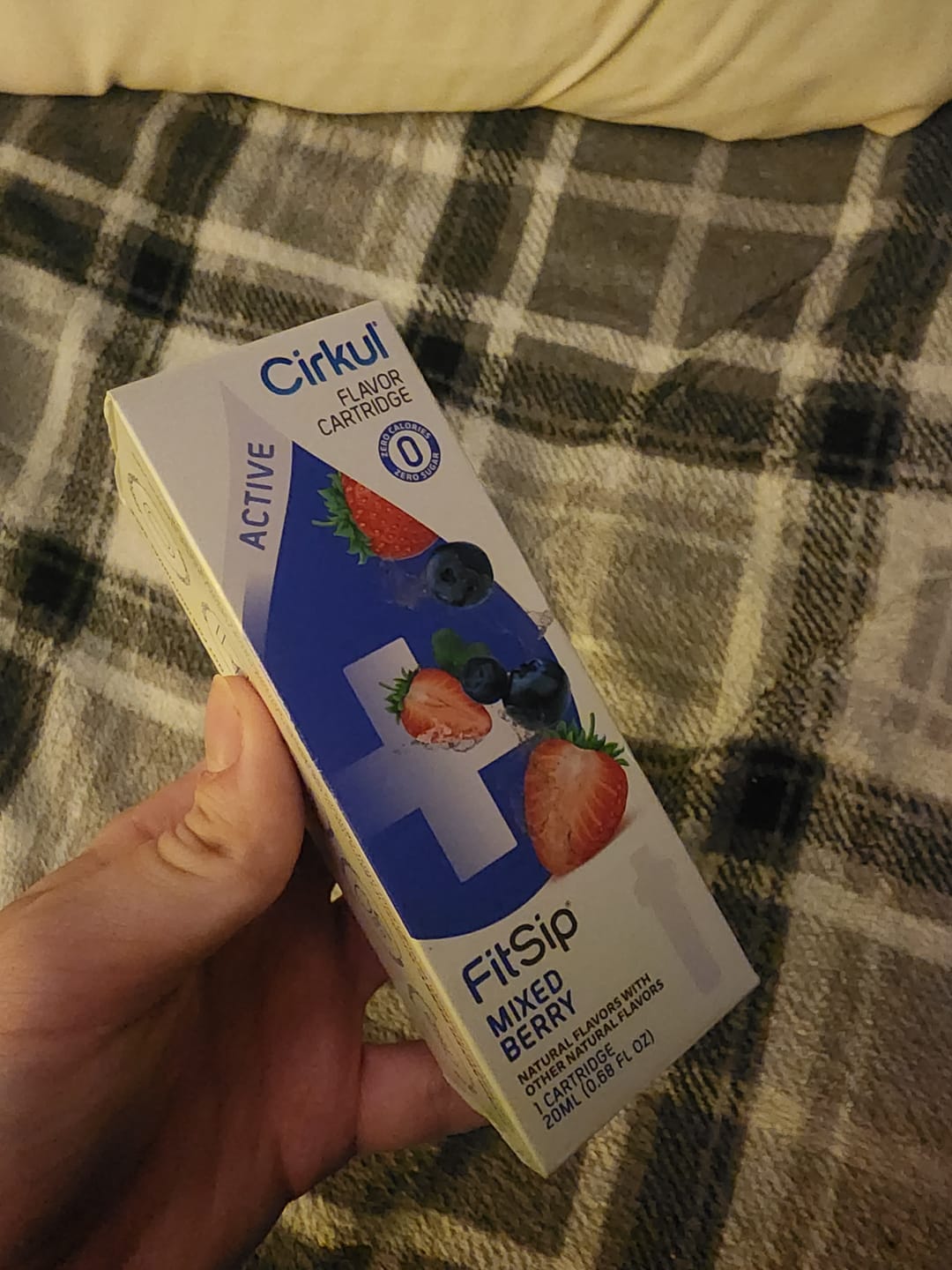 Customer photo review of FitSip Mixed Berry