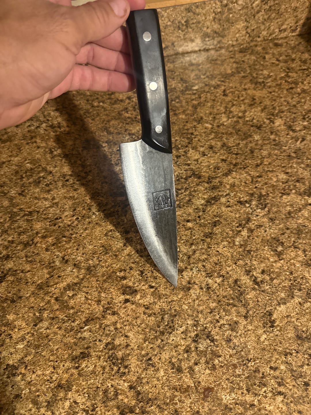 Customer photo review of Tungsten 7" Slicing Knife