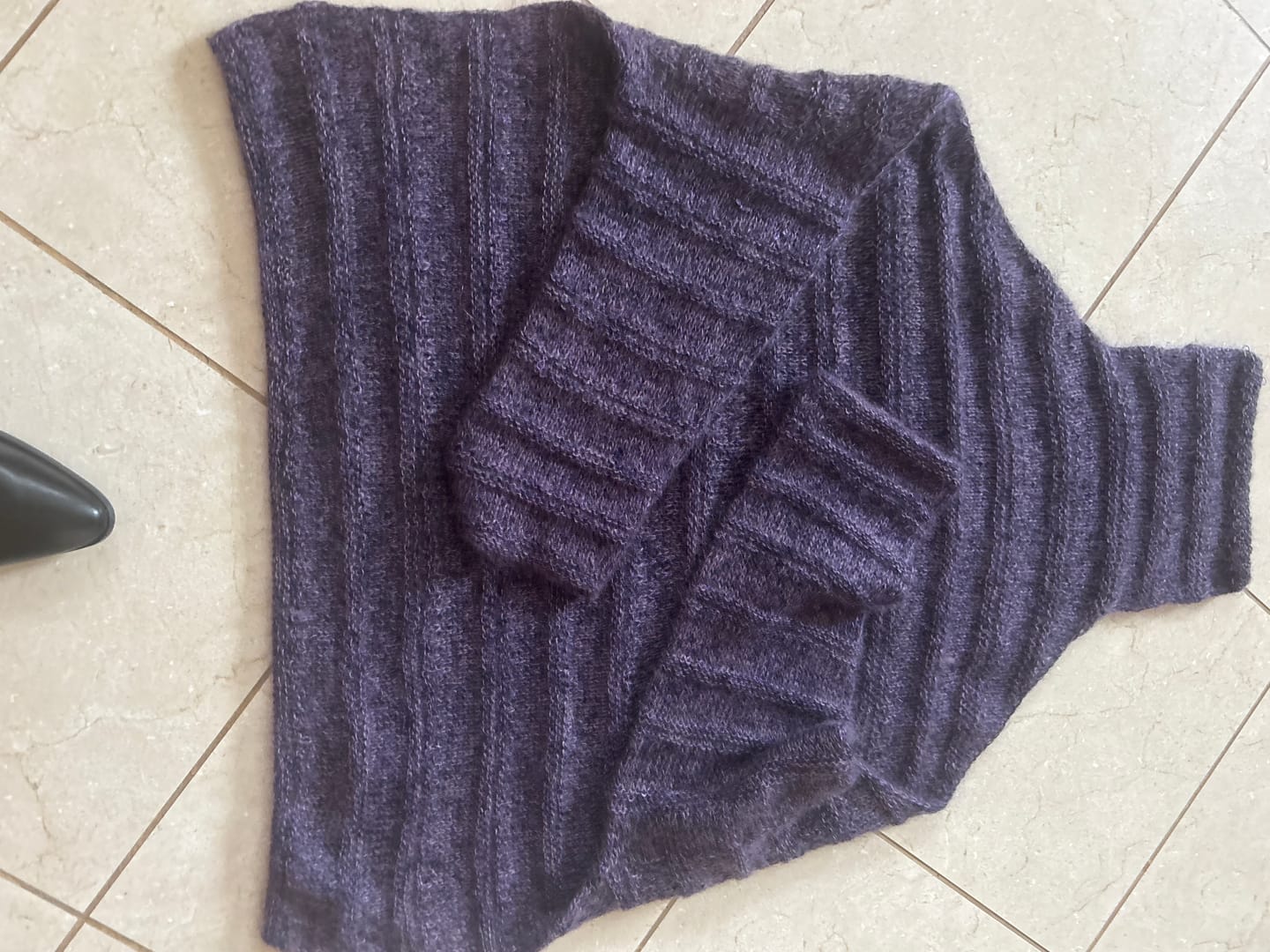 Customer photo review of Kid mohair uva 134B