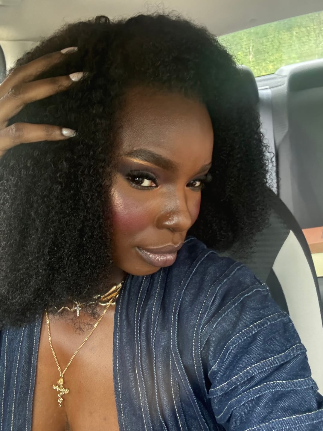Customer photo review of 3C-4C Kinky Wig