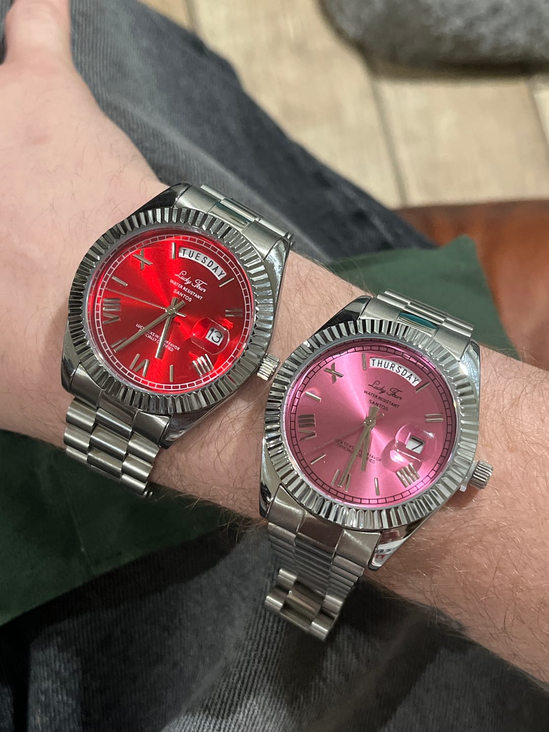 Customer photo review of Lucky Fours® Santos