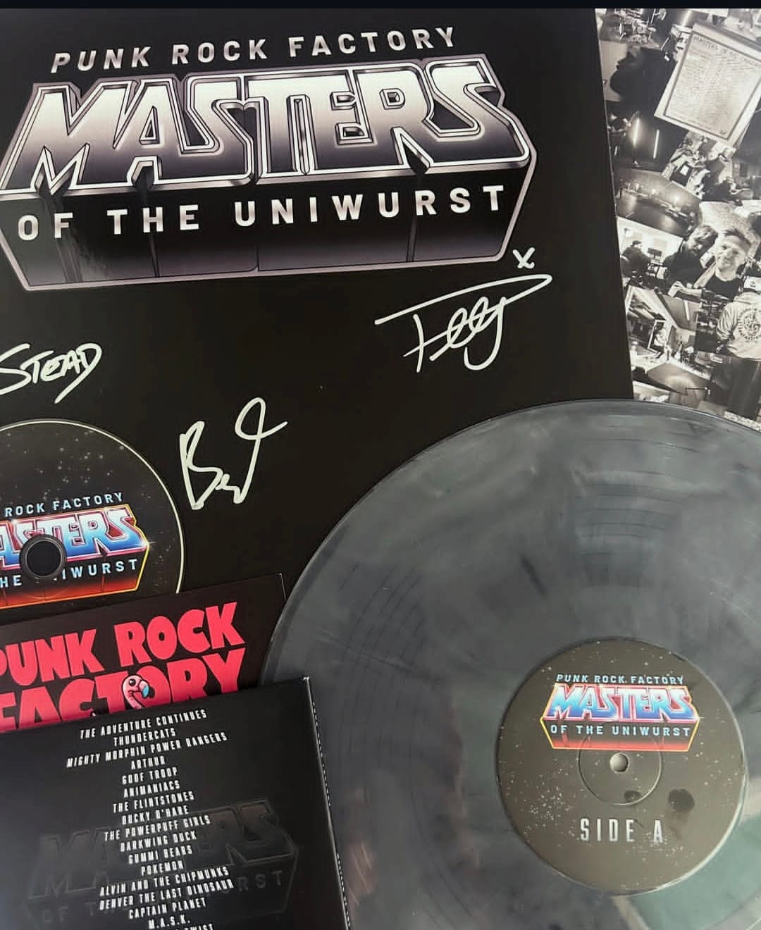 Customer photo review of Masters of the Uniwurst 2026 CD - SIGNED by the band