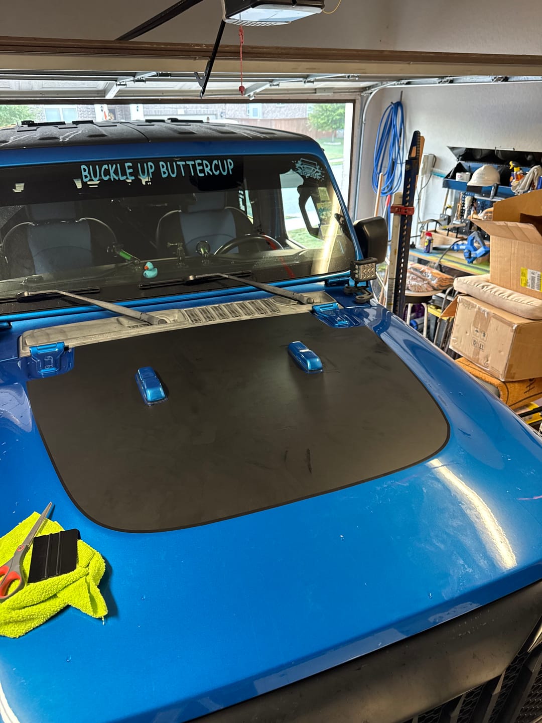 Customer photo review of Hood Graphic | fits Wrangler JL and Gladiator JT