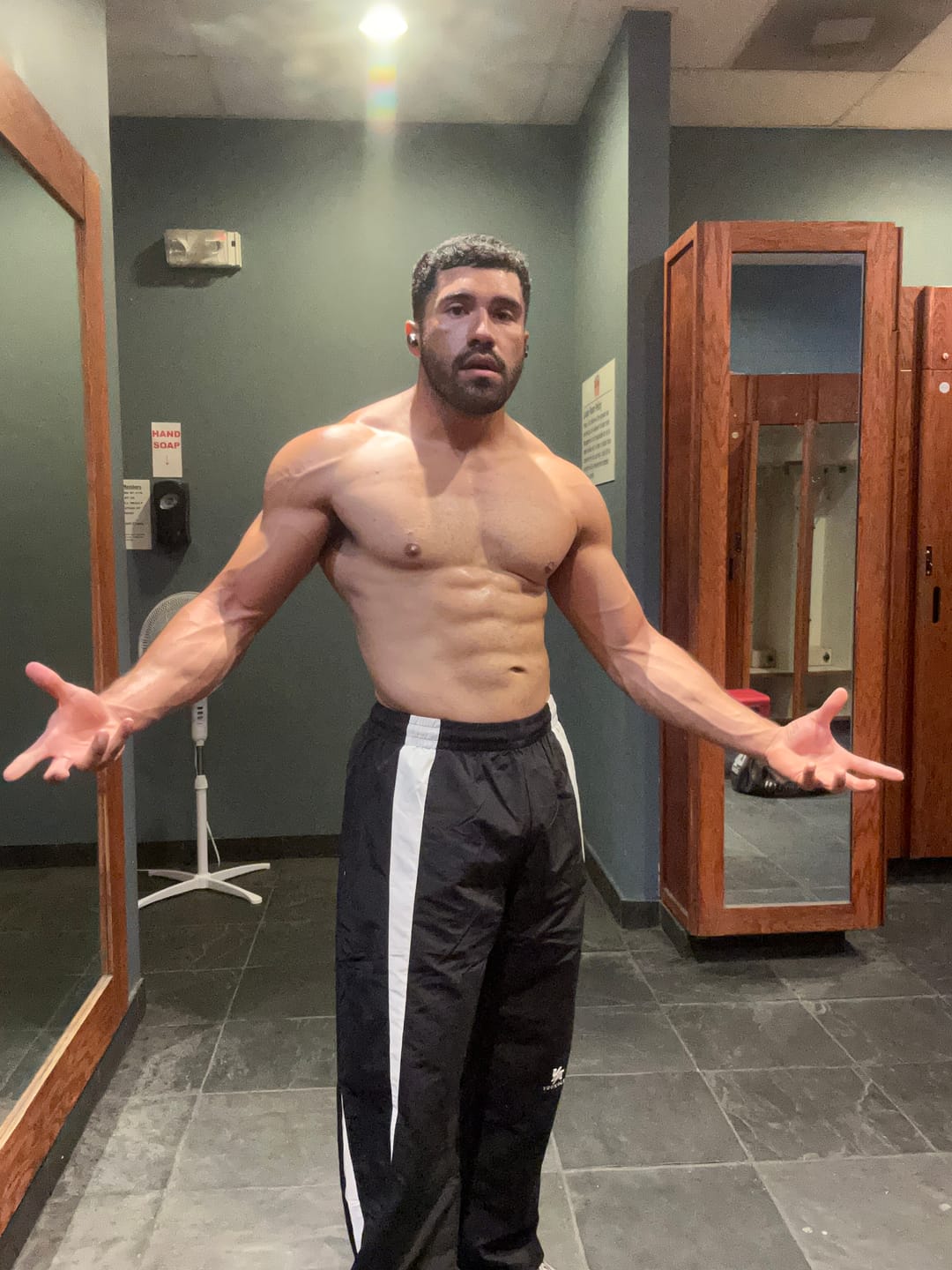 Customer photo review of 2057 - Fight Week Tracksuit Pants