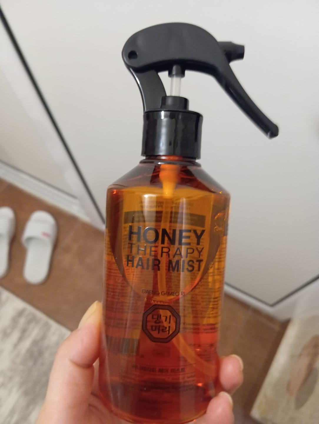Customer photo review of Спрей - Мист за коса Медена терапия Doori Honey Therapy Hair Mist