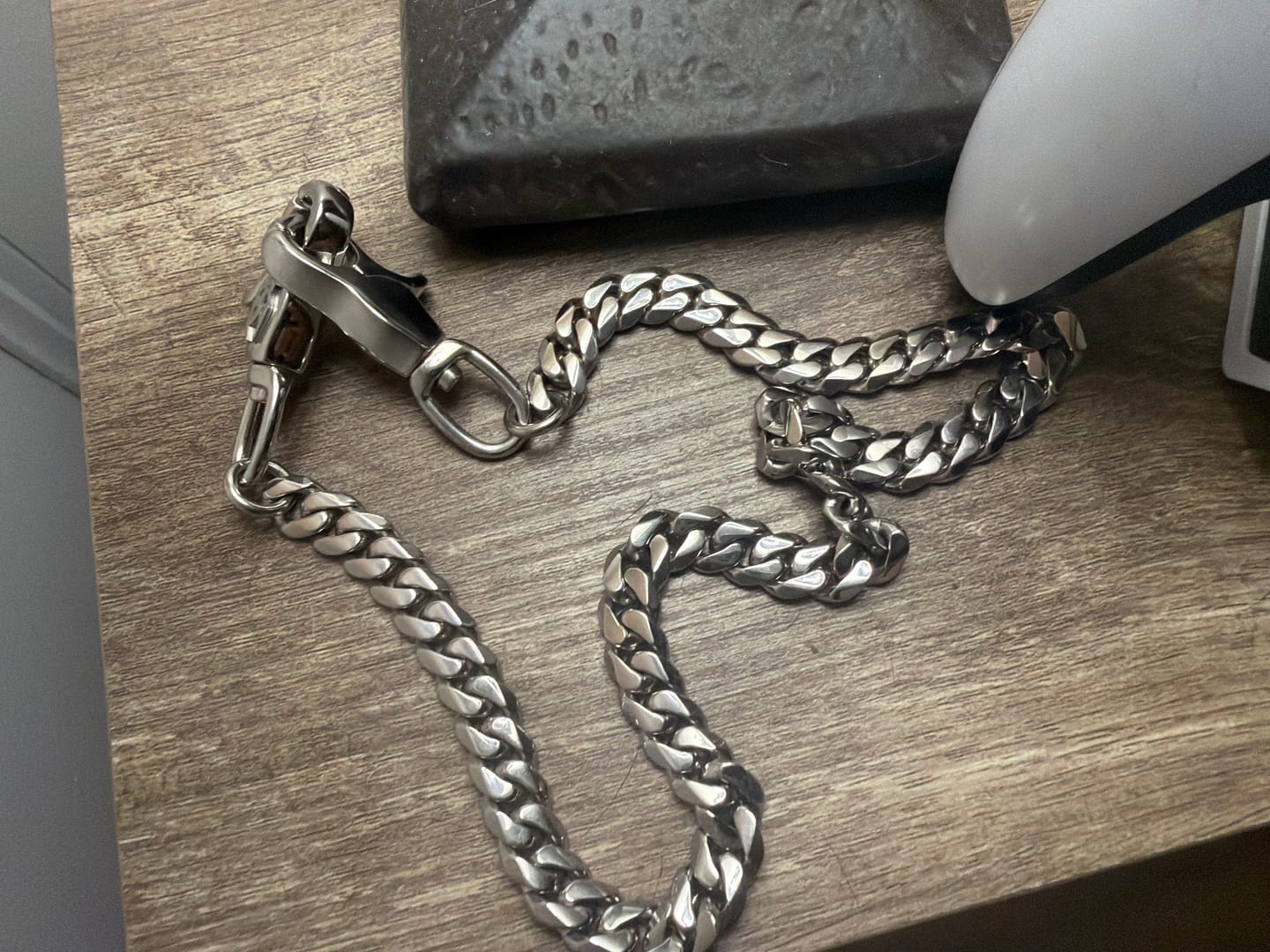 Customer photo review of CUBAN WALLET CHAIN