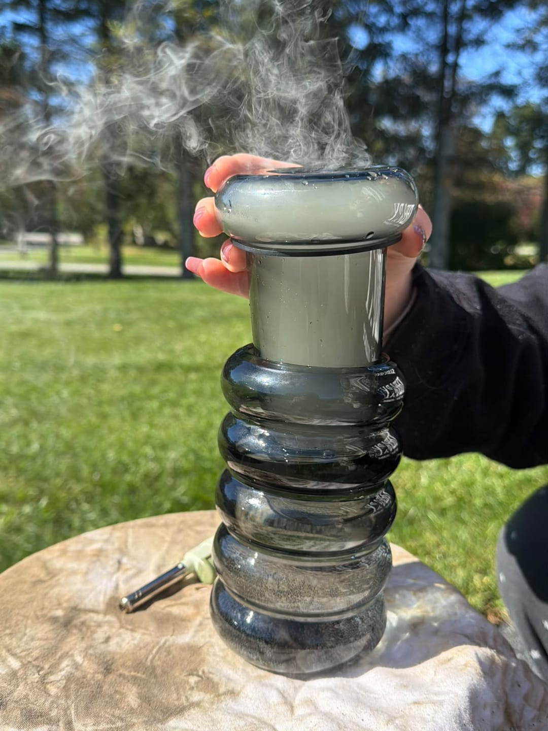 Customer photo review of Bolla Gravity Bong