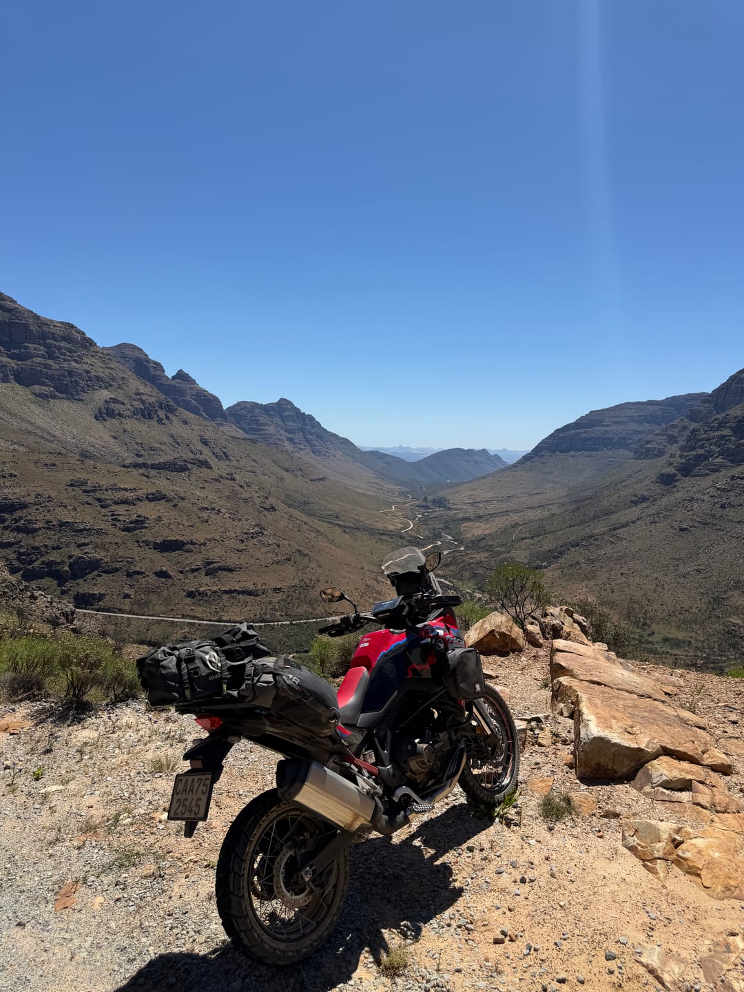 Customer photo review of ADVBags 16 – Rackless Saddle Bags