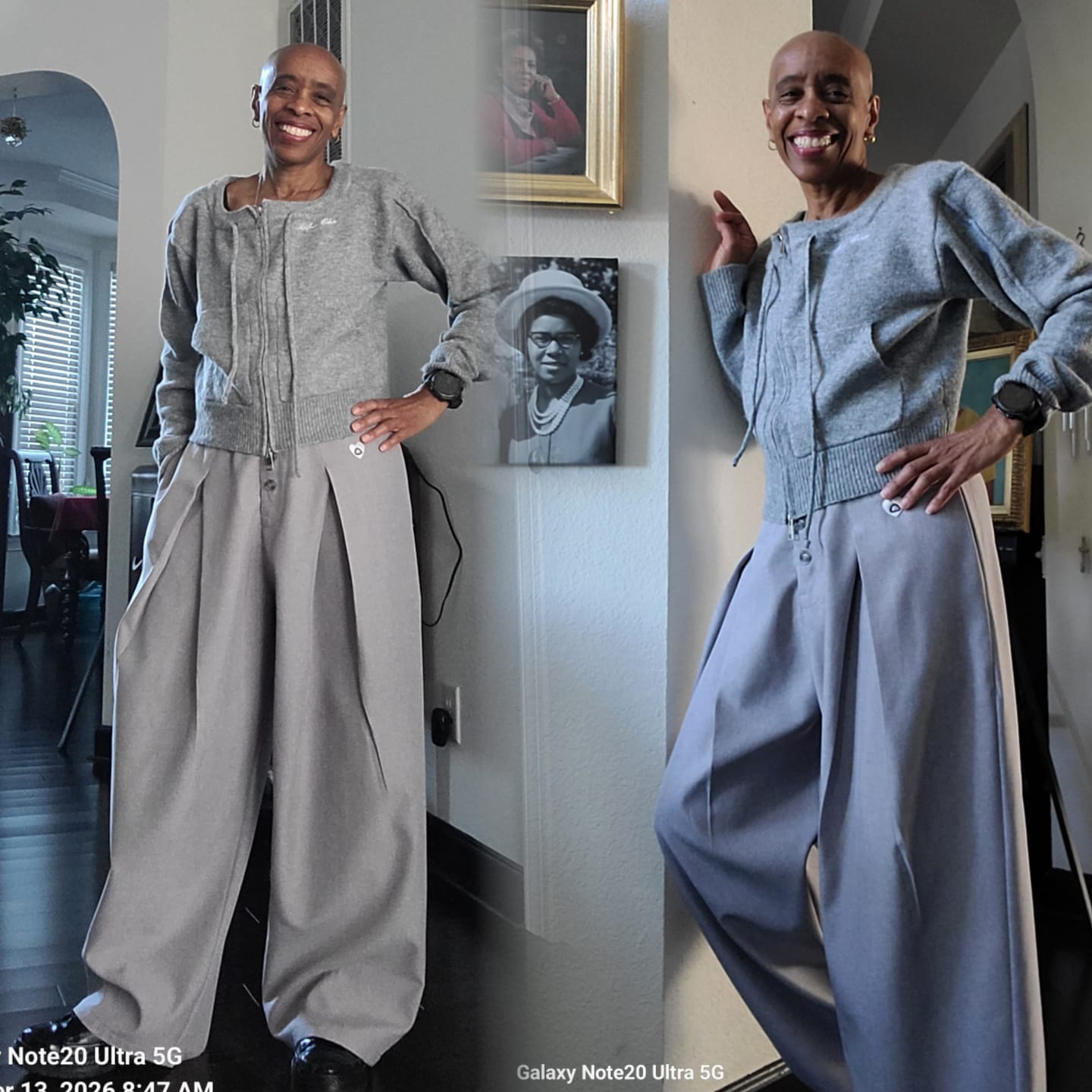 Customer photo review of Aelfric Eden Pleated Baggy Work Pants