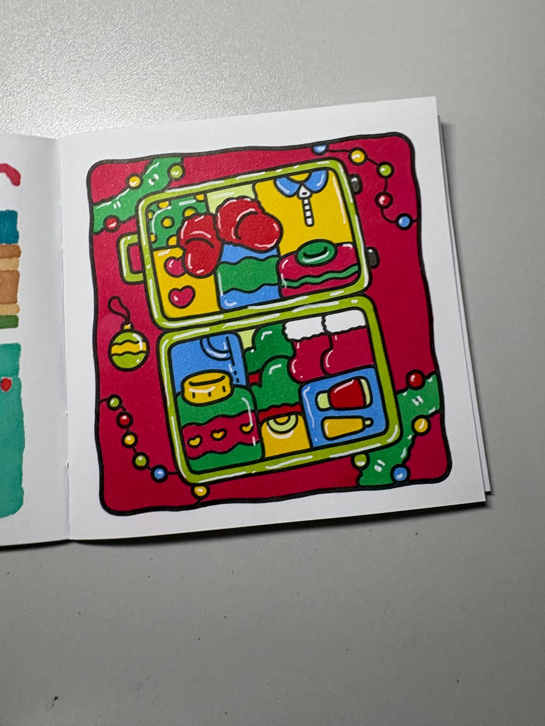 Customer photo review of Ohuhu Honolulu Brush Markers - Large Set