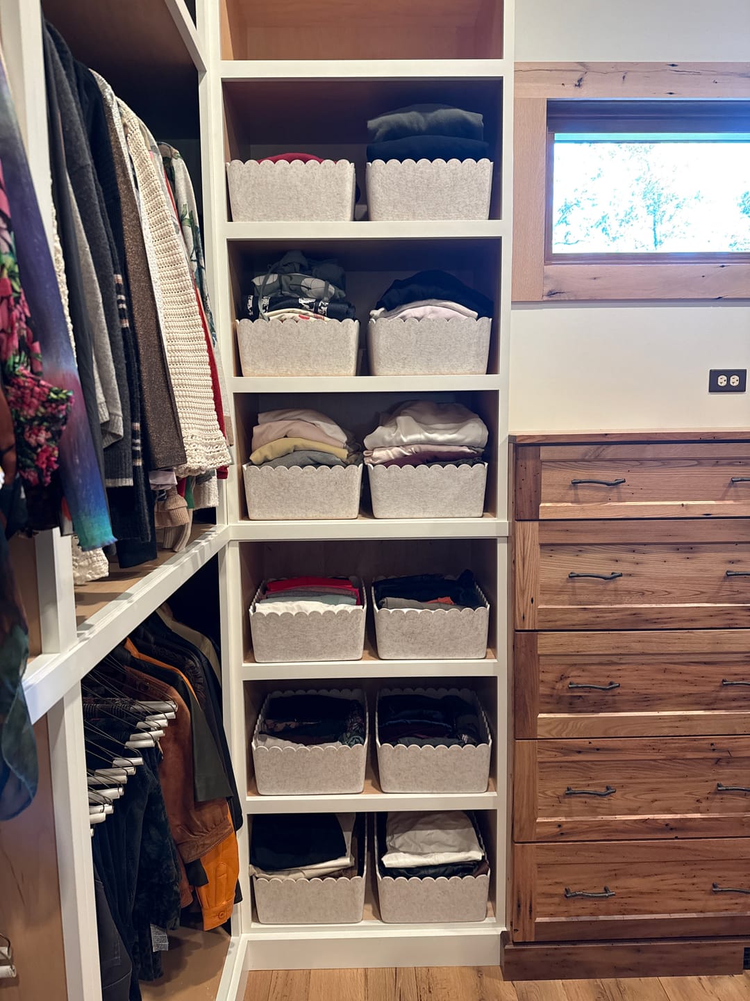 Customer photo review of The Scalloped Bin - Large