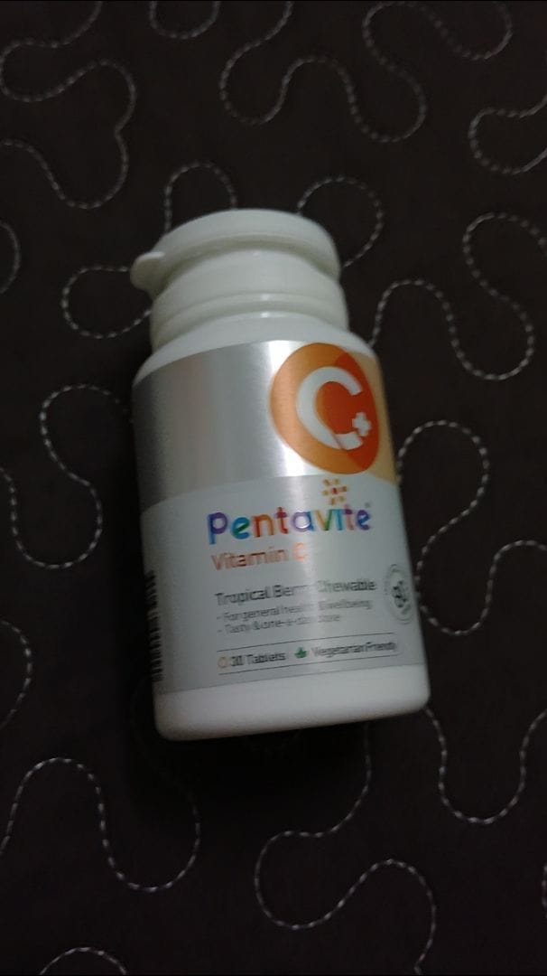 Customer photo review of Bubbly B Plus  Lemon Chewable Tablet