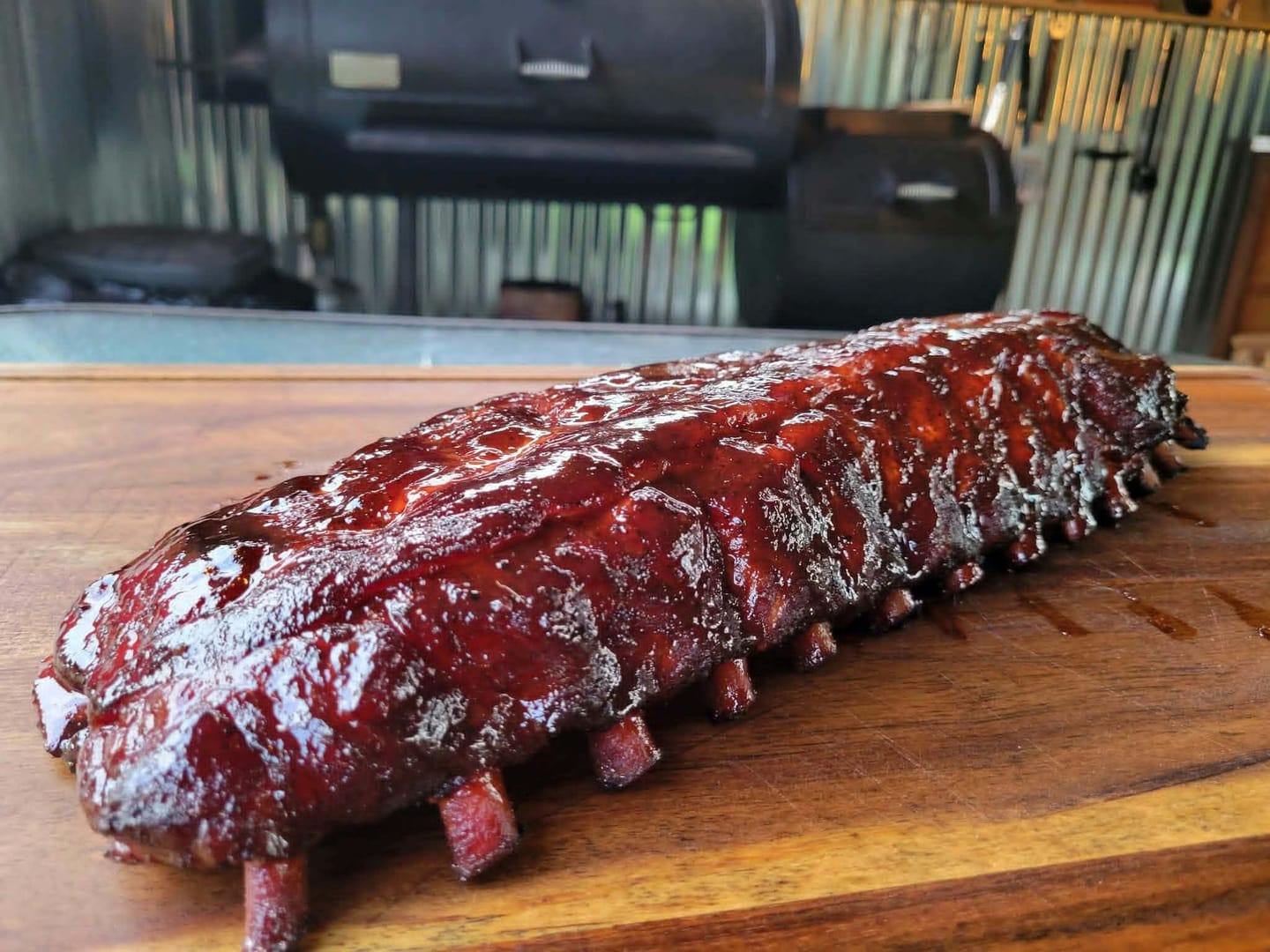 Customer photo review of Sweet BBQ Sauce (Pints)