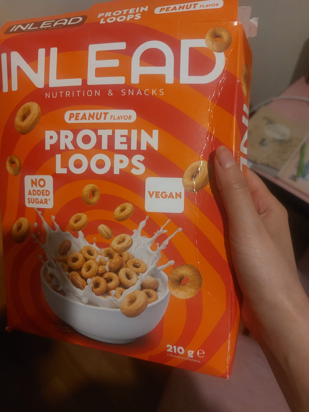 Customer photo review of INLEAD Protein Loops Peanut