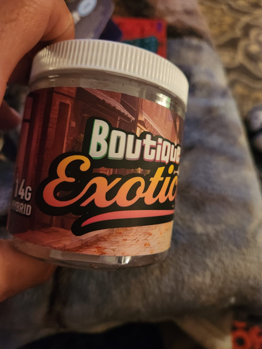 Customer photo review of Elite Boutique Exotics - Purple Zkittles - 14 Grams - Hybrid